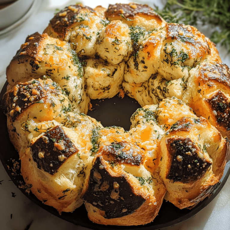 Quick Herb and Cheese Monkey Bread Her Feast